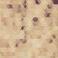 thumbnail image 1 of Ahgly Company Indoor Square Patterned Peru Brown Area Rugs, 6' Square, 1 of 6