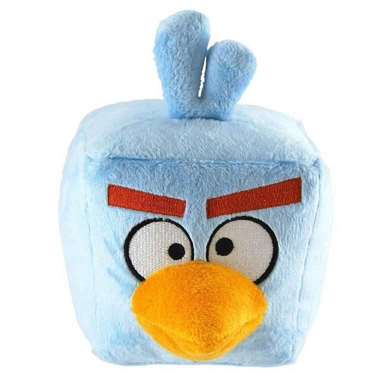 Angry Birds Large 16 Inch Plush Toy With Sound Ice Bird Square