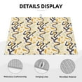 thumbnail image 3 of Yiaed Snake And Floral Print Highly Absorbent Microfiber Kitchen Counter Mat, Dish Drying Pad for Dishes, Utensils, Pots and Pans, Large 18" x 24", 3 of 7