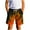 Orange, variant on HAOTAGS Swim Trunks for Teen Boys（7-14） Casual Graphci Print Elastic Waist Quick Dry Beach Shorts Blue Size 9Years