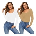 thumbnail image 1 of Pack 2 Blusas Mujer Manga Larga Interior Térmico Sueter Dama LOLE Blusa, 1 of 6