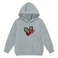 thumbnail image 3 of Toddler Girls Valentine'S Day Hoodie Jogger With Leopard Heart Print Two Piece Outfit Kids Sets Clothes, 3 of 6