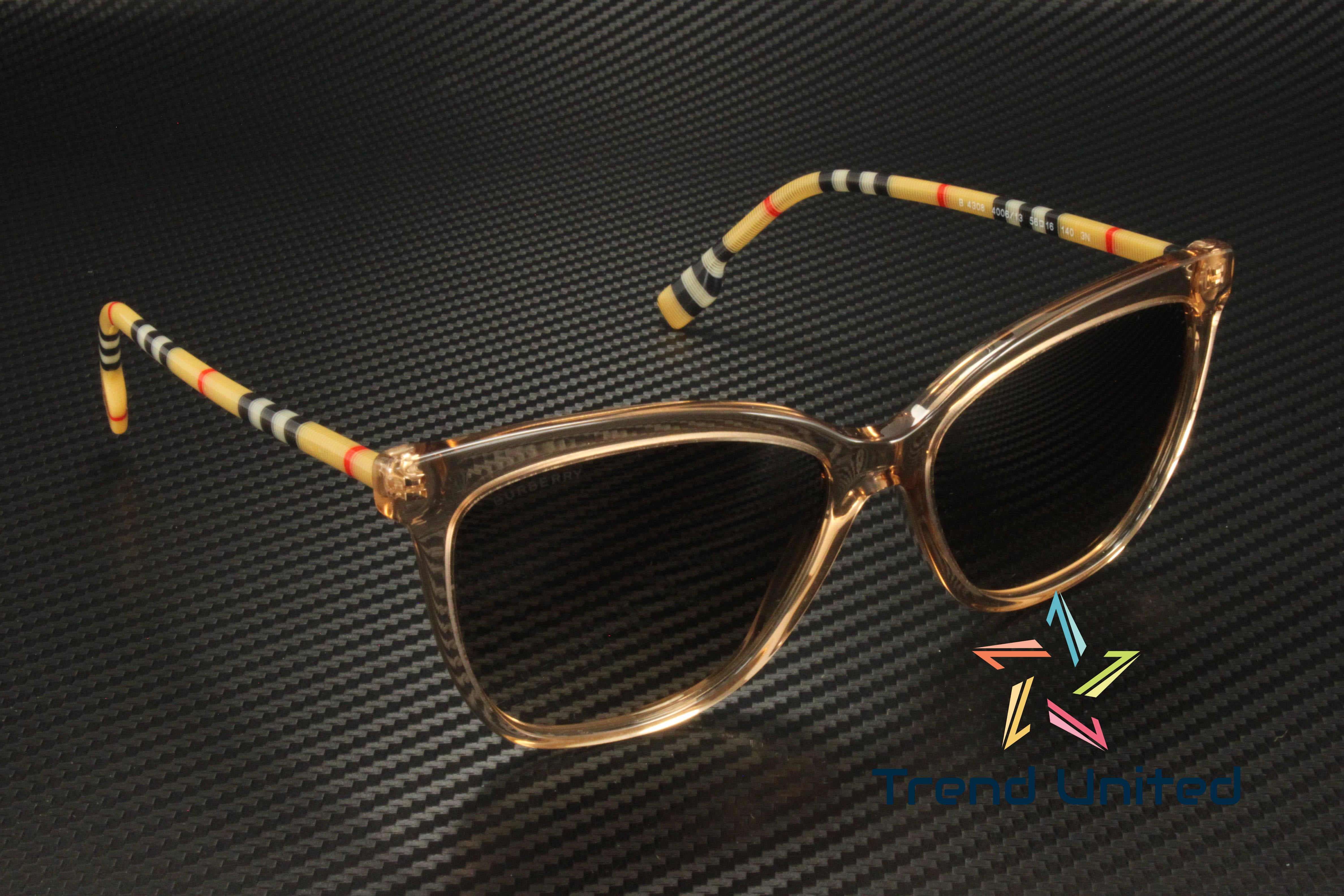 BURBERRY BE4308 400613 Clare Pink Brown Gradient 56 mm 