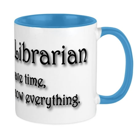 

CafePress - I Am A Librarian Mug - Ceramic Coffee Tea Novelty Mug Cup 11 oz