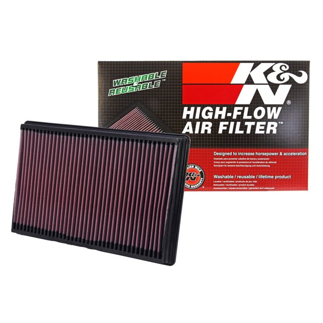K & N Filtres Filtre à Air 33-2247 Chargeur de Filtre; Lavable; Rouge; Gaze de Coton; Panneau
