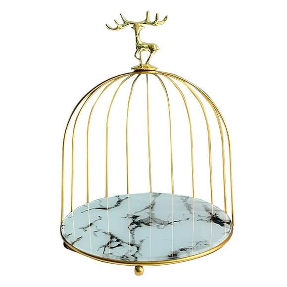 Bird Cage Cosmetics Storage Rack Makeup Perfume Storage Stand Dresser Organizer