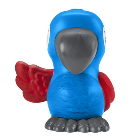 Replacement Part for Fisher-Price Little People Noah's Ark Playset - HNG03 ~ Replacement Blue and Red Parrot Bird Figure ~ Works with Other Sets Too ~ Children's Bible Story Playset Figure