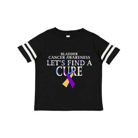 

Inktastic Let s Find a Cure- Bladder Cancer Awareness Gift Toddler Boy or Toddler Girl T-Shirt