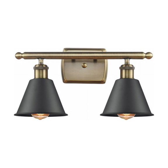 Innovations Lighting - Smithfield - 2 Light Bath Vanity In Industrial Style-10.5
