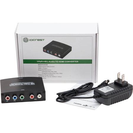 COMPONENT VIDEO (YPBPR + R/L) TO HDMI CO COMPONENT VIDEO (YPBPR + R/L) TO HDMI CO