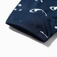 thumbnail image 4 of TOWED22 Toddler Baby Boy Summer Clothes Retro T-Shirt + Stretch Shorts Set 6 12 18 24 Months 2T 3T(Navy,2-3 Years), 4 of 9