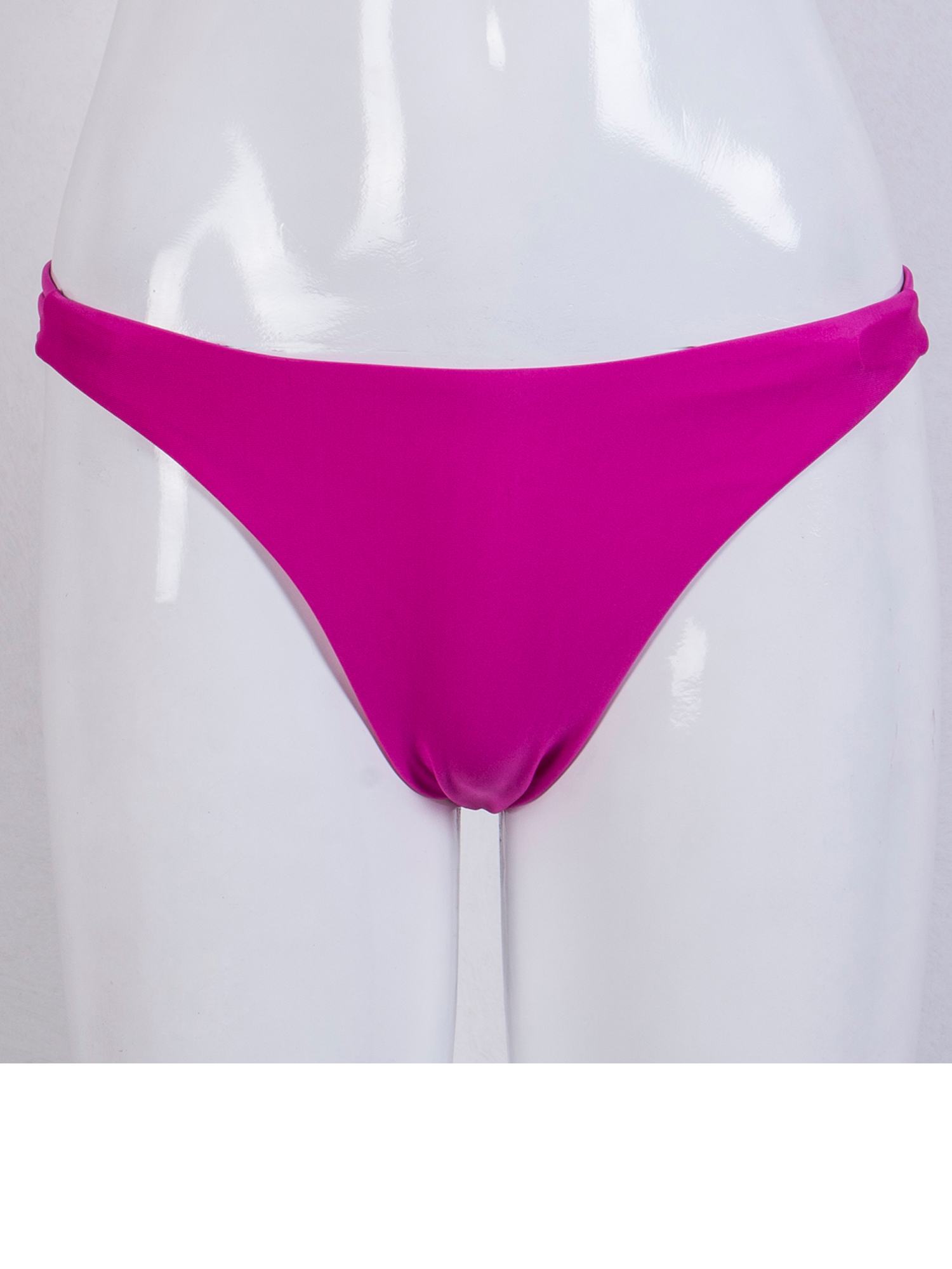 Pudcoco Women Brazilian Polyester Bikini Bottoms Ladies Cheeky Thong V Swimsuit - image 3 of 5