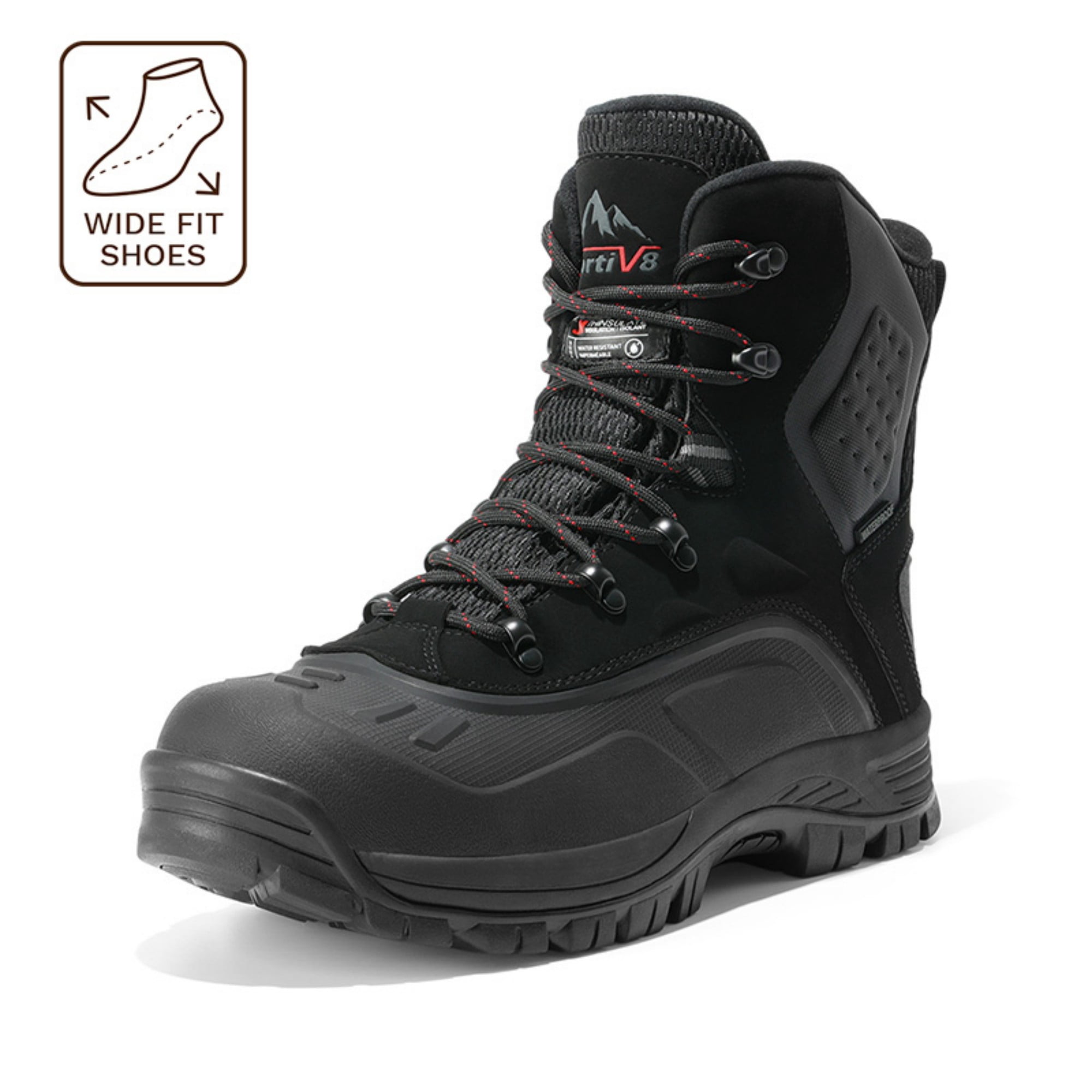 NORTIV 8 Men\'s Insulated Waterproof Construction Size 10 NORTIV 8 Men main image 2