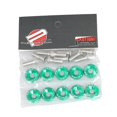thumbnail image 2 of Arandelas para guardabarros M6 Piezas modificadas para automóviles Tornillos y sujetadores resistentes y de alta confiabilidad Verde, 2 of 8