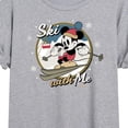 thumbnail image 3 of Disney - Ski With Me - Women's Oversized T-Shirt, 3 of 5