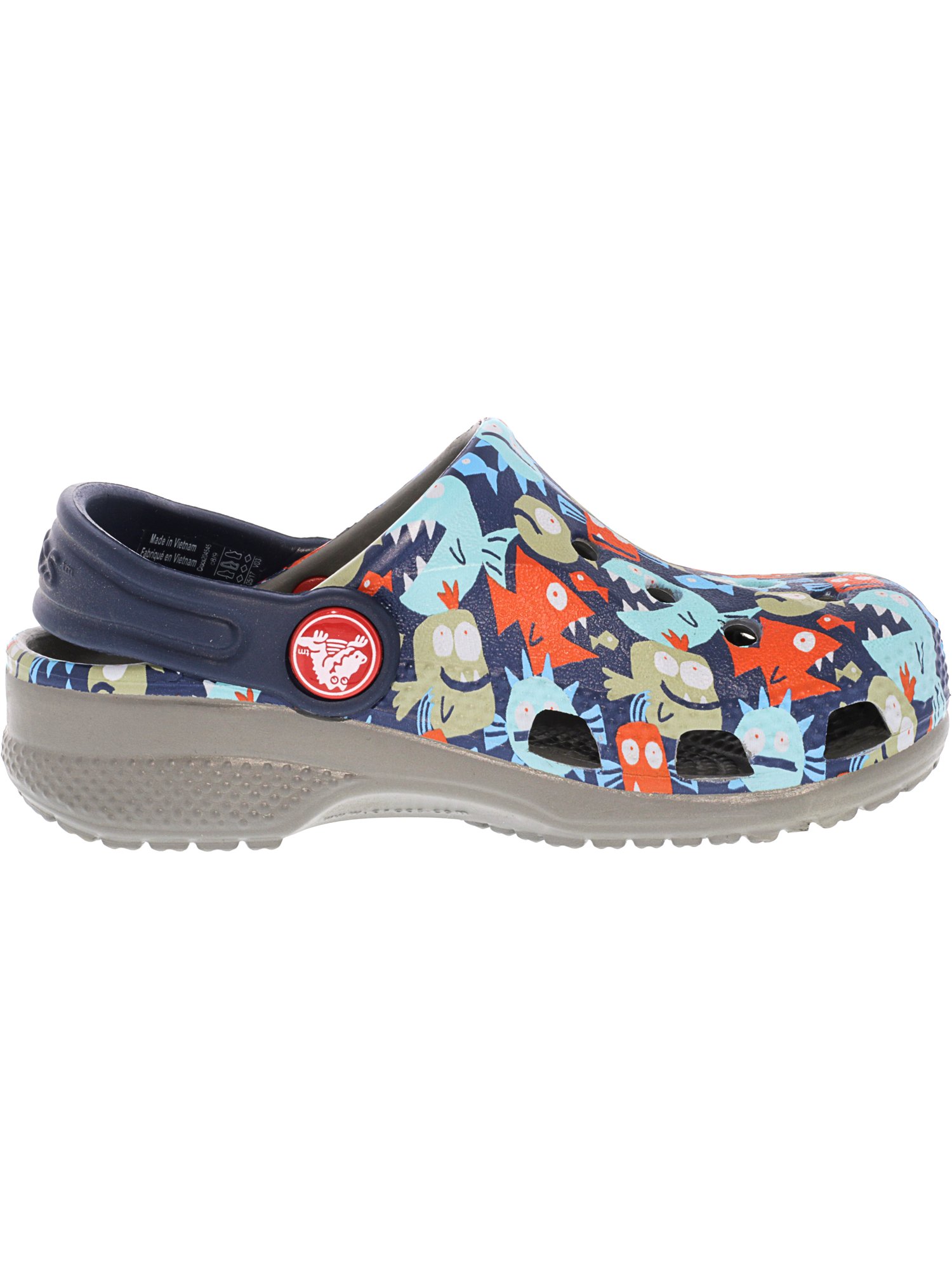 Crocs Baya Graphic Clog Smoke Clogs 8M