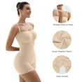 thumbnail image 5 of SHAPERX Strapless Bodysuit for Women Tummy Control Shapewear Butt Lifter Full Body Shaper with Removable Straps, 5 of 7