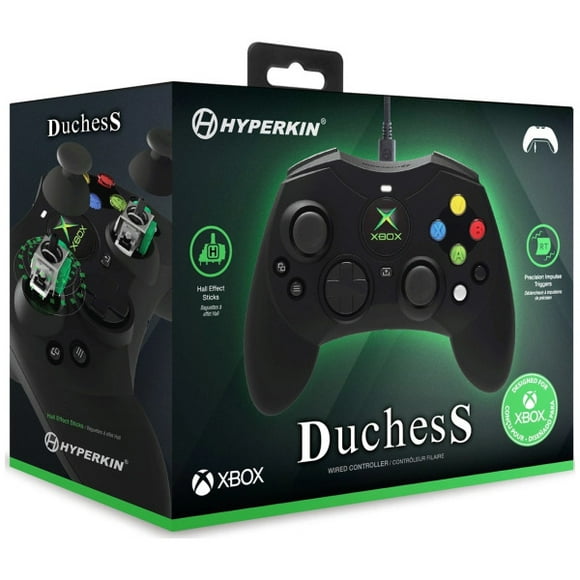Hyperkin DuchesS Manette Filaire Noire Xbox Ser X/S/Xbox One/PC