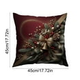 thumbnail image 5 of Christmas Decorative Pillow Covers for Couch 18x18" Christmas Decorative Pillow Cases with Soft Fabric Hidden Zipper Xmas Decorations, 5 of 7