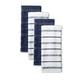 thumbnail image 1 of Juego de toallas de cocina KitchenAid Albany, paquete de 4 unidades, color azul sauce y blanco, 1 of 4