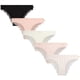 thumbnail image 1 of Ropa interior de bikini Jessica Simpson, paquete de 5 unidades para mujer, talla L, 1 of 6