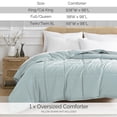 thumbnail image 2 of Southshore Fine Living, Inc. Vilano Springs All-Season Twin Down Alternative Comforter, Sky Blue, 2 of 9