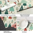 thumbnail image 3 of Beige Christmas Tree Pattern Kitchen Rug Mat,Kitchen Runner Rugs Non Skid Washable,Decorative Kitchen Floor Mats for Kitchen,Sink,Laundry,17"X47", 3 of 5