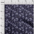 thumbnail image 2 of oneOone Velvet Violet Fabric Floral Retro Sewing Craft Projects Fabric Prints By Yard 58 Inch Wide, 2 of 5