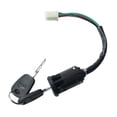 thumbnail image 4 of koolsoo Motorcycle Door Lock Durable Replace Parts Easy Installation Ignition Switch 4 Wire 4 Pin, 4 of 8