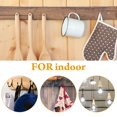thumbnail image 4 of 120 Pieces Screw Hooks Metal Cup Hook Hanger With Screws Ceiling Hook(silver, 1/2 Inch), 4 of 5