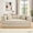 Beige, variant on 78"Folding Sofa Bed Convertable Corduroy Couch King Size Floor Sleeper 4-in-1 DIY Combination Modular Sofa Fold Out.