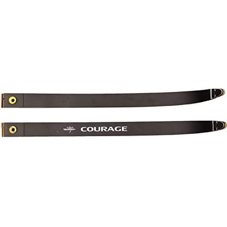 Courage Takedown Recurve Archery Bow Limbs Only Black – Pair (50)$$Other