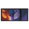 thumbnail image 4 of Psesaysky Fire Dragon Trifold Pouch, Polyester Fabric Little Boys Wallet, Waterproof Slim Youth Wallet for Outdoor Sports, 4 of 7