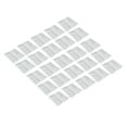 thumbnail image 4 of Contenant Jetable, 25 Pcs Boîte Alimentaire en Plastique Jetable Design Surélevé, 4 of 6