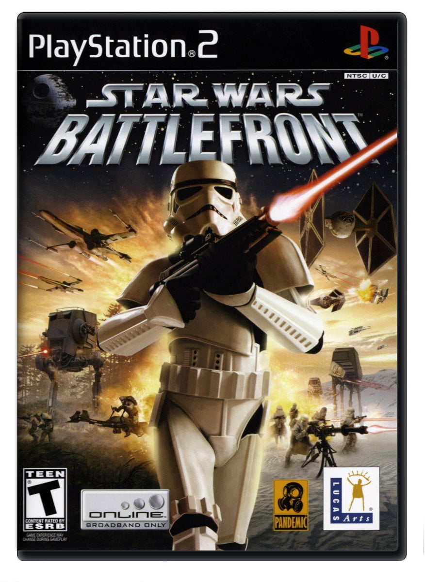 Star Wars Battlefront - Sony Playstation 2 PS2 - Editorial use only Stock  Photo - Alamy