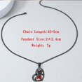 thumbnail image 5 of Gothic Black Skull Necklace Heart Crystal Punk Pendants Halloween Gifts for Women Christmas Gifts, 5 of 6