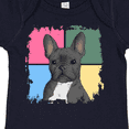 thumbnail image 4 of Inktastic Blue French Bull Dog Boys or Girls Baby Bodysuit, 4 of 5