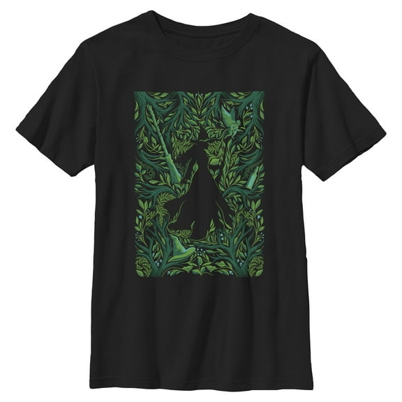 Boys Wicked: For Good Elphaba Forest Green Poster T Shirt