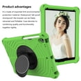 thumbnail image 6 of iPad 8th Gen Case 10.2", iPad 10.2 7th Gen Case, iPad Air 3rd Gen/iPad Pro 10.5" Case, Dteck Shockproof Heavy Duty Drop Protection Case Stand Rotating Hand Secure Grip Shoulder Strap,Green, 6 of 6