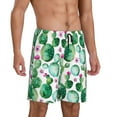 thumbnail image 2 of Fotbe Cactus Plants Pajama Shorts for Men, Men's Pajama Bottoms, Sleepwear,Short Pajama Pants-X-Large, 2 of 9