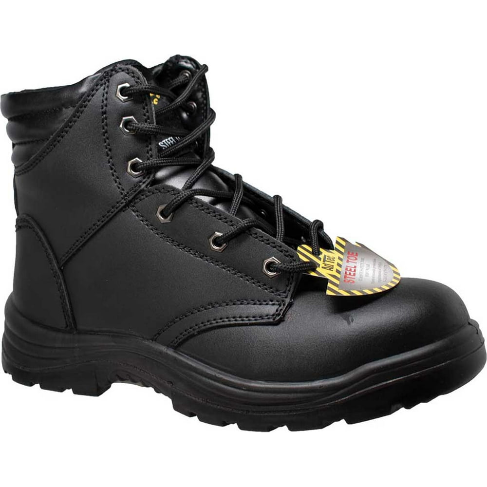 AdTec Men's 6" Leather Steel Toe Work Boots