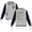 Gray, variant on Yaelokre Foreword Tour 2025 Jackets Hip Hop Baseball Uniform Fashion Longsleeve Coat