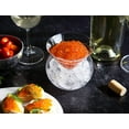 thumbnail image 6 of Kook Glass Caviar Chiller Dish and Martini Glass, 5 oz, Set of 2, 6 of 8