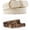 Apricot+Leapord Print, variant on 2 Pack Women's PU Belts for Jeans Dresses Fashion Buckle Ladies Belt