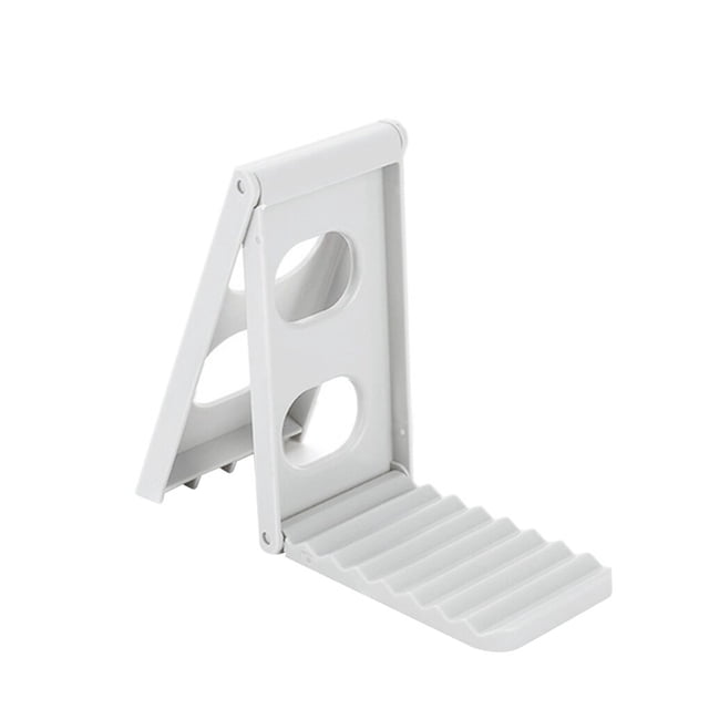 Ounissouiy Soportes multifuncionales para cucharas, tenedor, espátula, estante, organizador, cuchara de plástico, soporte para palillos, soporte Organizadores de utensilios de cocina blanco