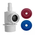 thumbnail image 1 of 3x9-100-9001 Para Limpiador De Piscinas Conjunto De Conector De Montaje De Pared Premium, 1 of 8