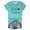 Mint Green [Summer Tops for Women] [New Arrivals], variant on WEIWEN It's Ok to Not Be Ok T Shirts for Women Inspirational Outfits Positive Mental Health Graphic Tees Womens Summer Tops Funny Fitness Clothing Purple, S