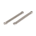 thumbnail image 2 of Non-Tarnish 304 Stainless Steel Links Bar Connector Charms Stainless Steel color 25x2.5x1.5mm Hole: 1.4mm, 2 of 3