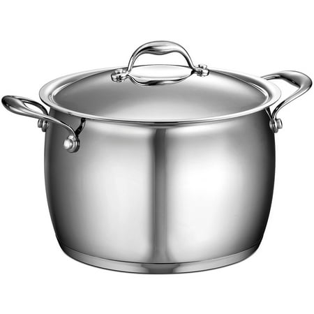 Tramontina Gourmet Domus 8 - Quart Covered Stock Pot