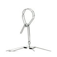 thumbnail image 3 of YBM Home Stainless Steel Laundry Drawing and Hanging Rack with clips, 3 of 4